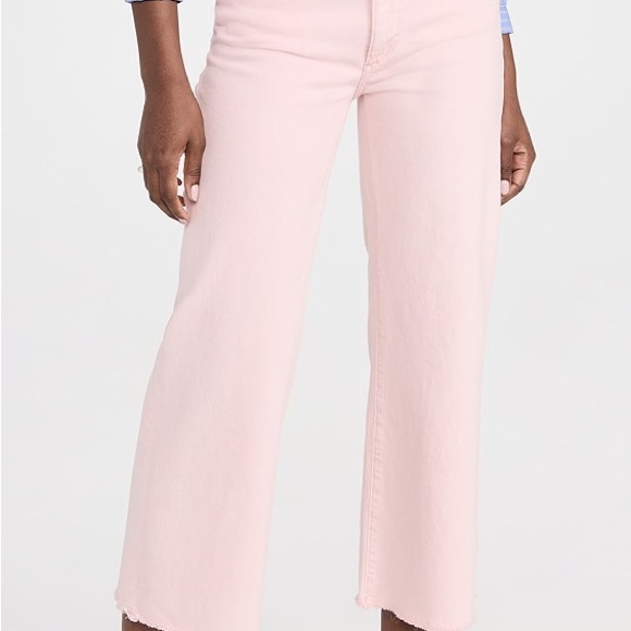 DL1961 Hepburn Wide Leg high waist vintage Pink Peony Jeans Size 26 - Picture 2 of 13